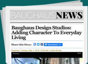 Baughaus Design Studios: Adding Character To Everyday Living