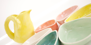 Neo Classics | Petal Bowls with Flower