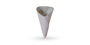 Handmade Porcelain Ice Cream Cone