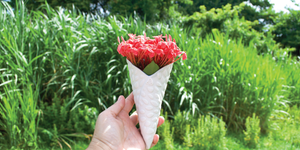 Handmade Porcelain Ice Cream Cone