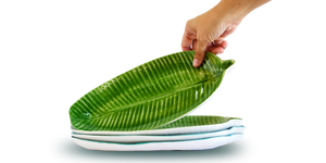 12" Banana Leaf Platter