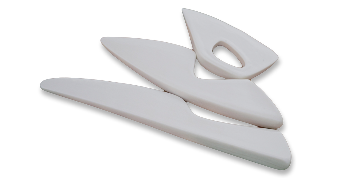 Porcelain Cheese Knives